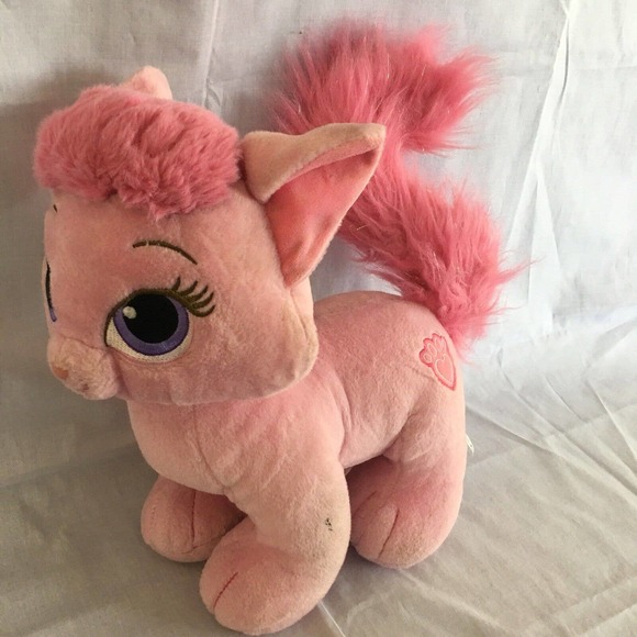 Build A Bear BABW Disney Palace Pet Aurora Pink Cat Princess Sleeping Beauty Toy - Picture 2 of 12